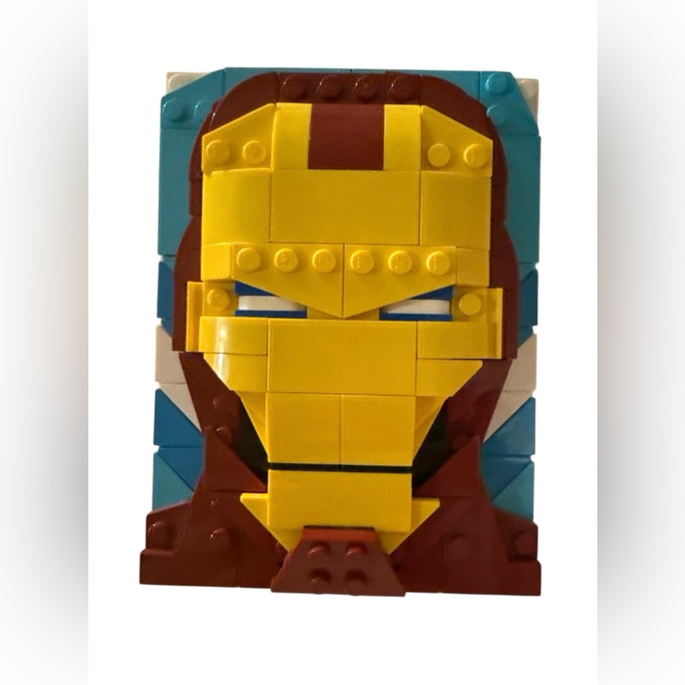 LEGO Brick Sketches Iron Man, 204 Pieces